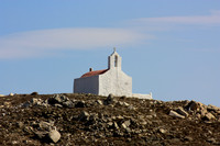 Alistair Horn -  Greek church on a hill